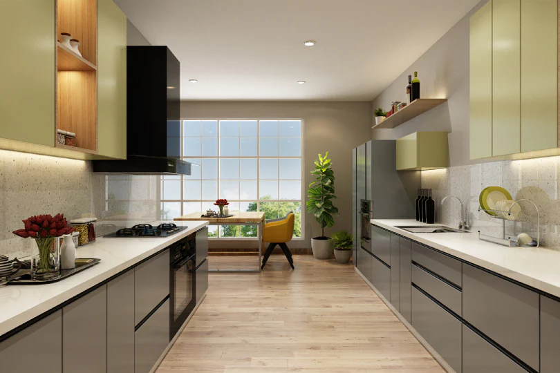 Parallel Kitchen Design 1