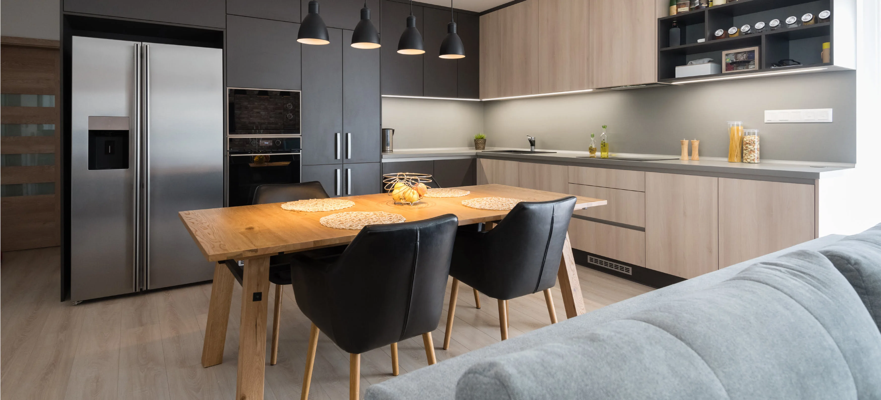 Best modular kitchen design in Amritsar with modern luxury interiors